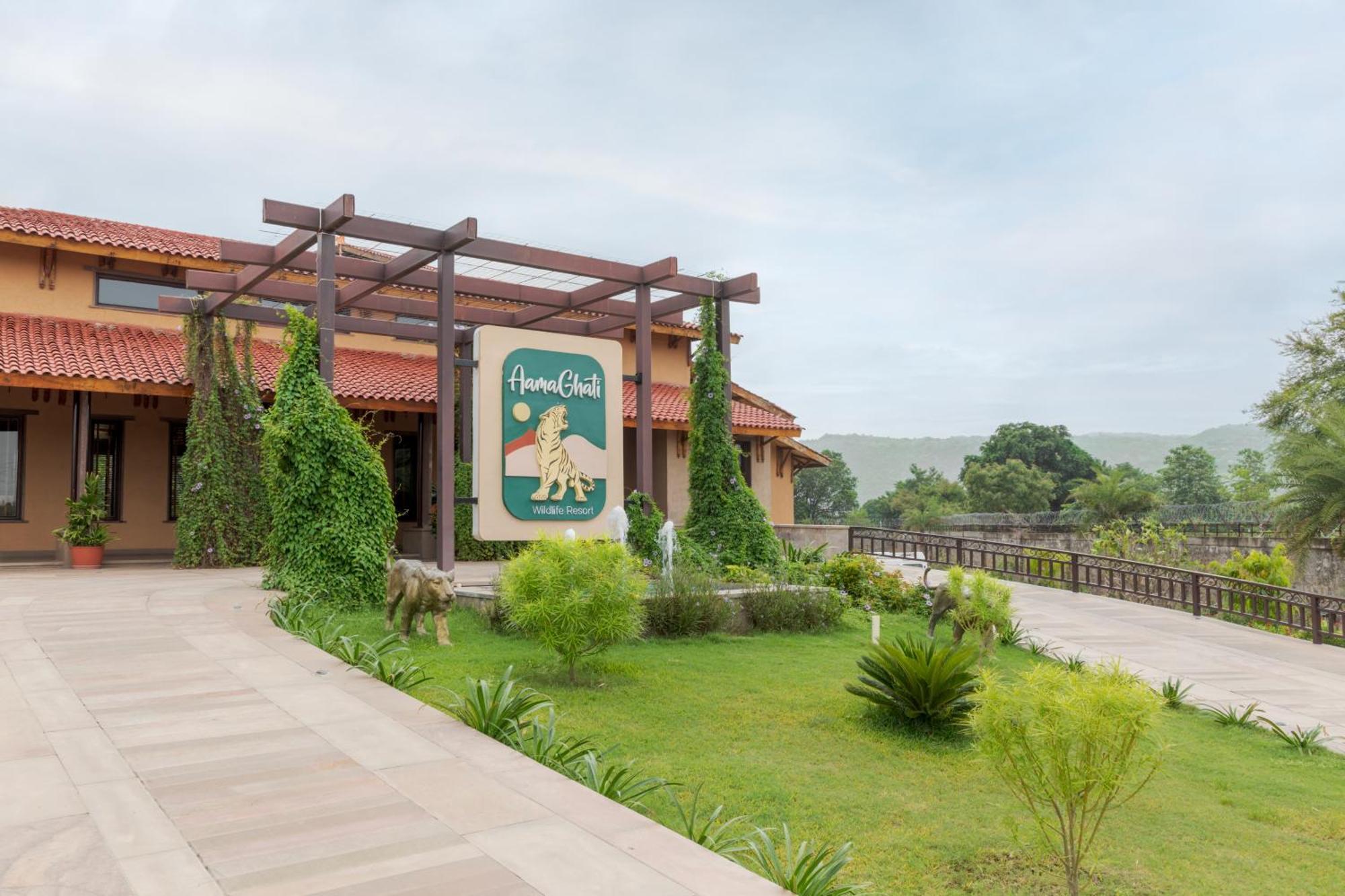 Aamaghati Wildlife Resort, Ranthambore Sawai Madhopur Exterior foto